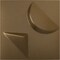 Ekena Millwork 11 7/8in. W x 11 7/8in. H Apollo EnduraWall Decorative 3D Wall Panel Covers 0.98 Sq. Ft. WP12X12APCCB - alternate 1